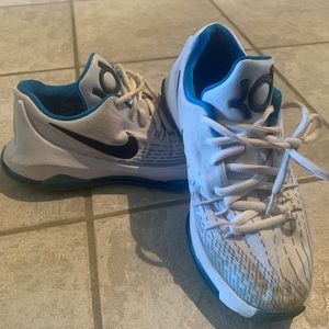 Boys Nike KD athletic shoes.  Size 4y